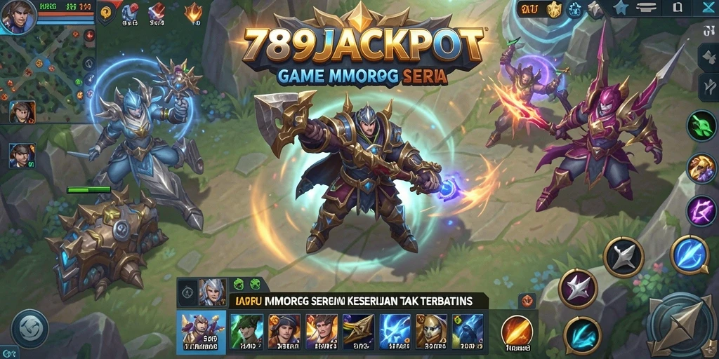 Screenshot gameplay 789JACKPOT menampilkan aksi seru dan dunia yang luas.