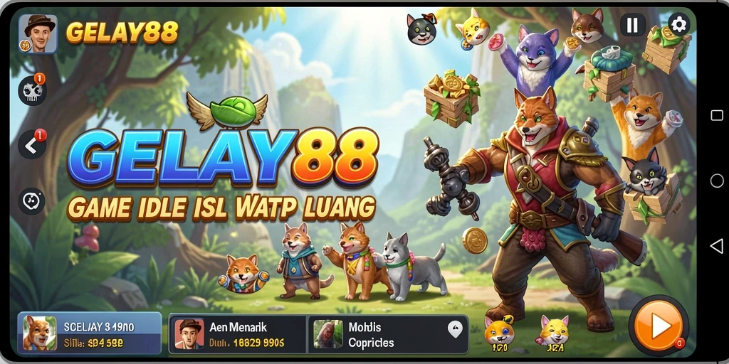 Tampilan gameplay <strong>GELAY88</strong> yang menarik dan santai.
