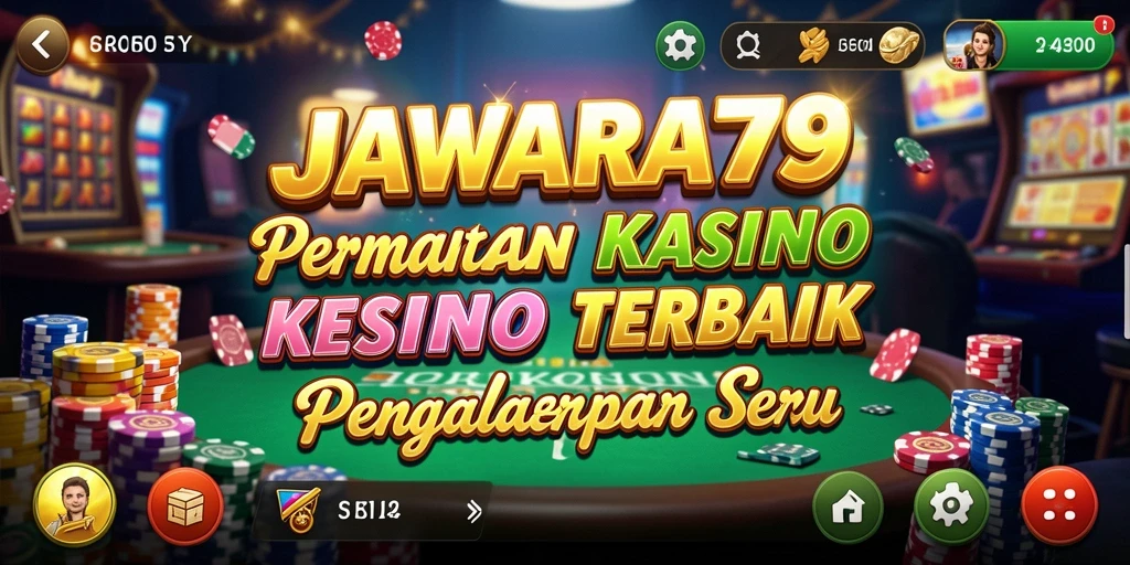 Screenshot utama JAWARA79 menampilkan gameplay seru yang menggugah semangat judi.