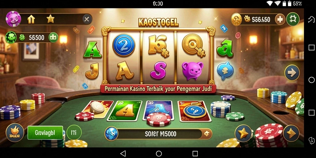 Tampilan gameplay KAOSTOGEL yang memukau dan mengesankan.