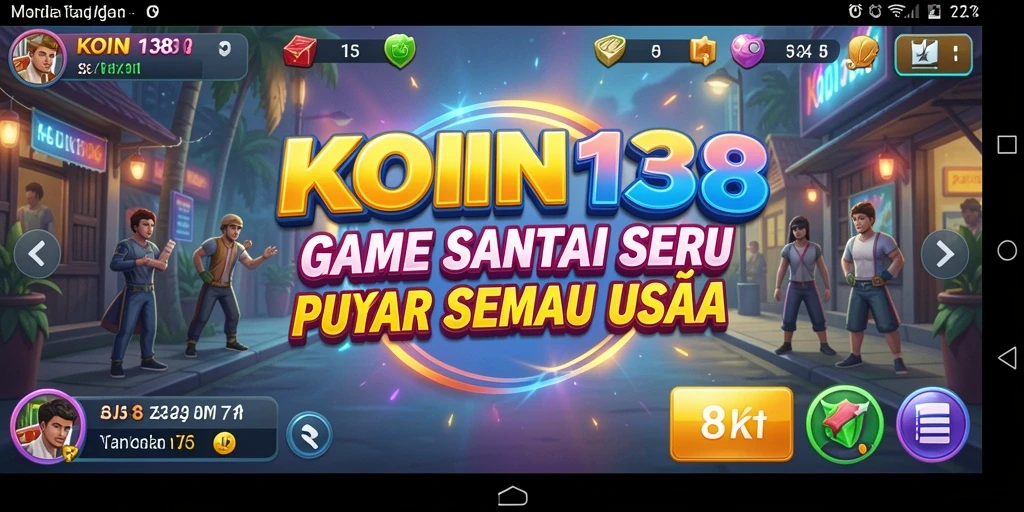 Gameplay seru dan interaktif dari KOIN138 yang menghibur.