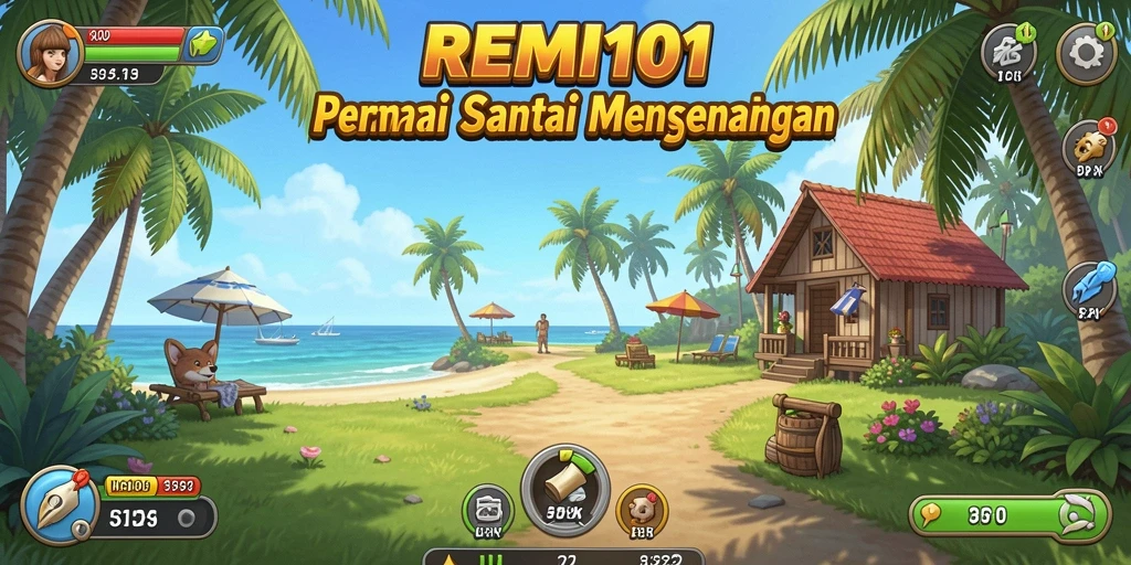 Tangkapan layar REMI101 menampilkan gameplay yang seru dan menarik.